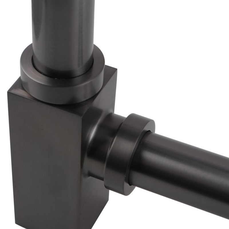 Gun Metal Grey Bottle Trap 32mm
