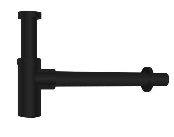 Round Black Bottle Trap 32mm
