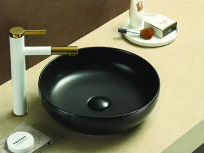 Oban Above counter Basins 377*377*110 Matte Black