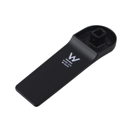 RUSHY Square Black Wall Mixer With Diverter - Living and Bathroom