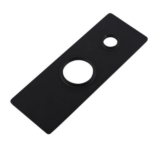 RUSHY Square Black Wall Mixer With Diverter - Living and Bathroom