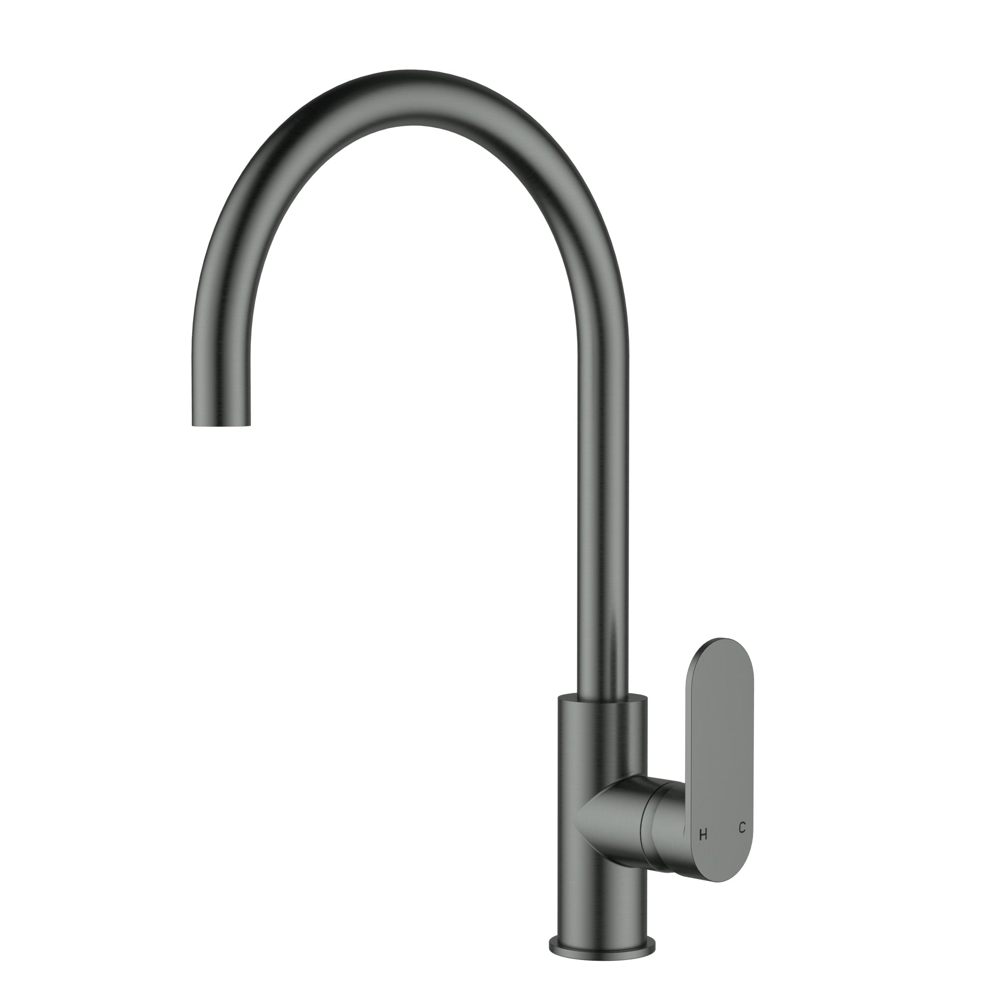 Sora Stainless Steel kitchen And Laundry Sink Mixer Gun Metal