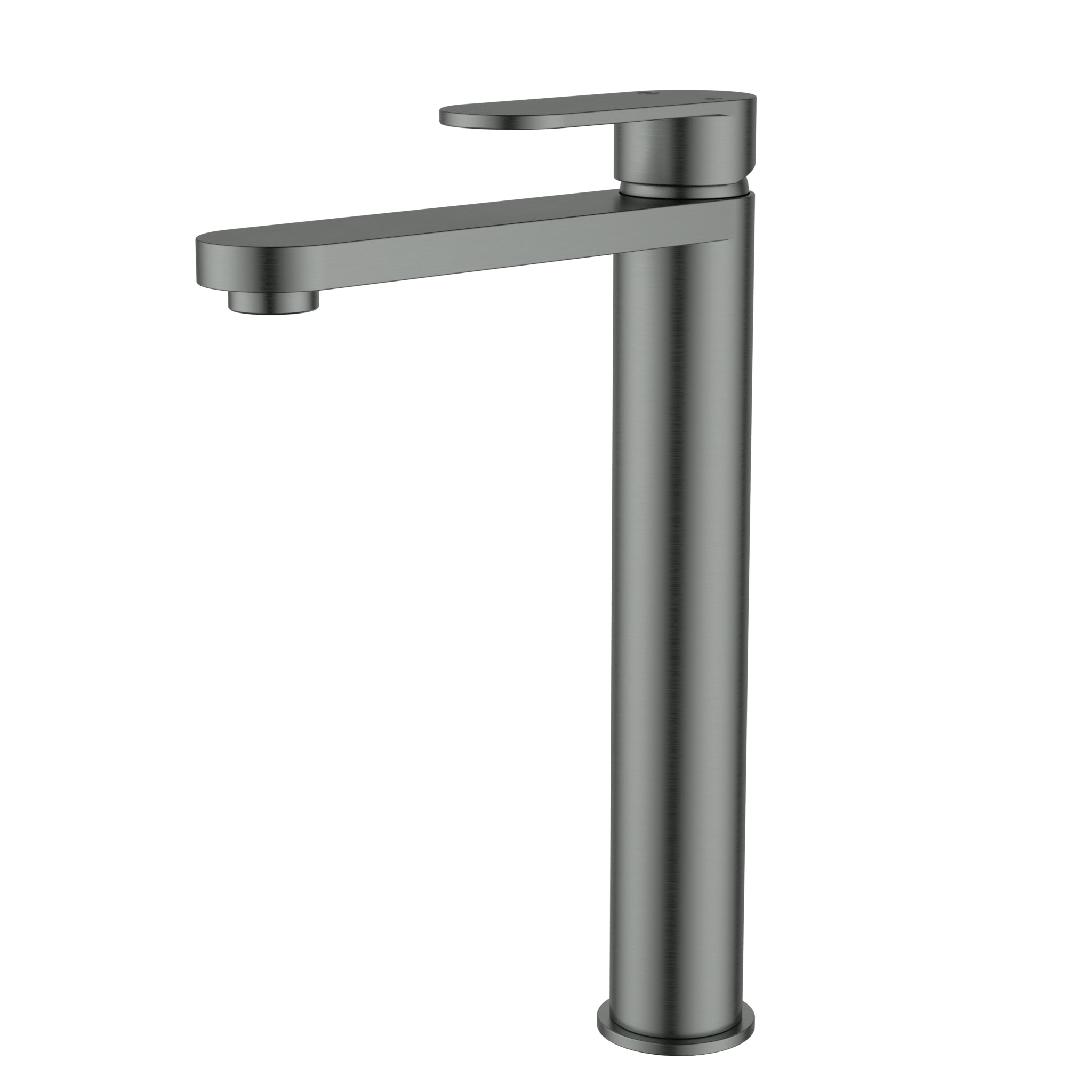 Sora Stainless Steel High Rise Basin Mixer Gun Metal