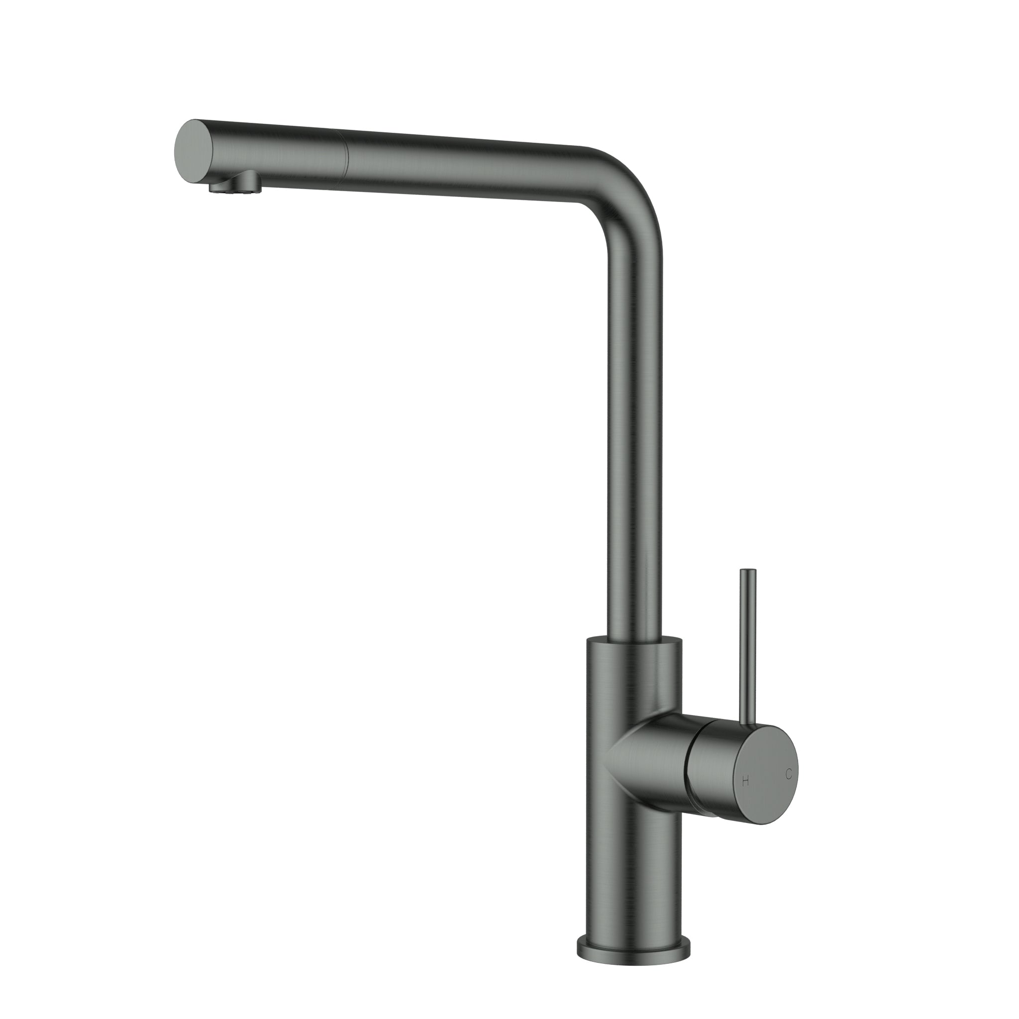 Otus Slimline SS Pull-Out Kitchen And Laundry Sink Mixer Gun Metal