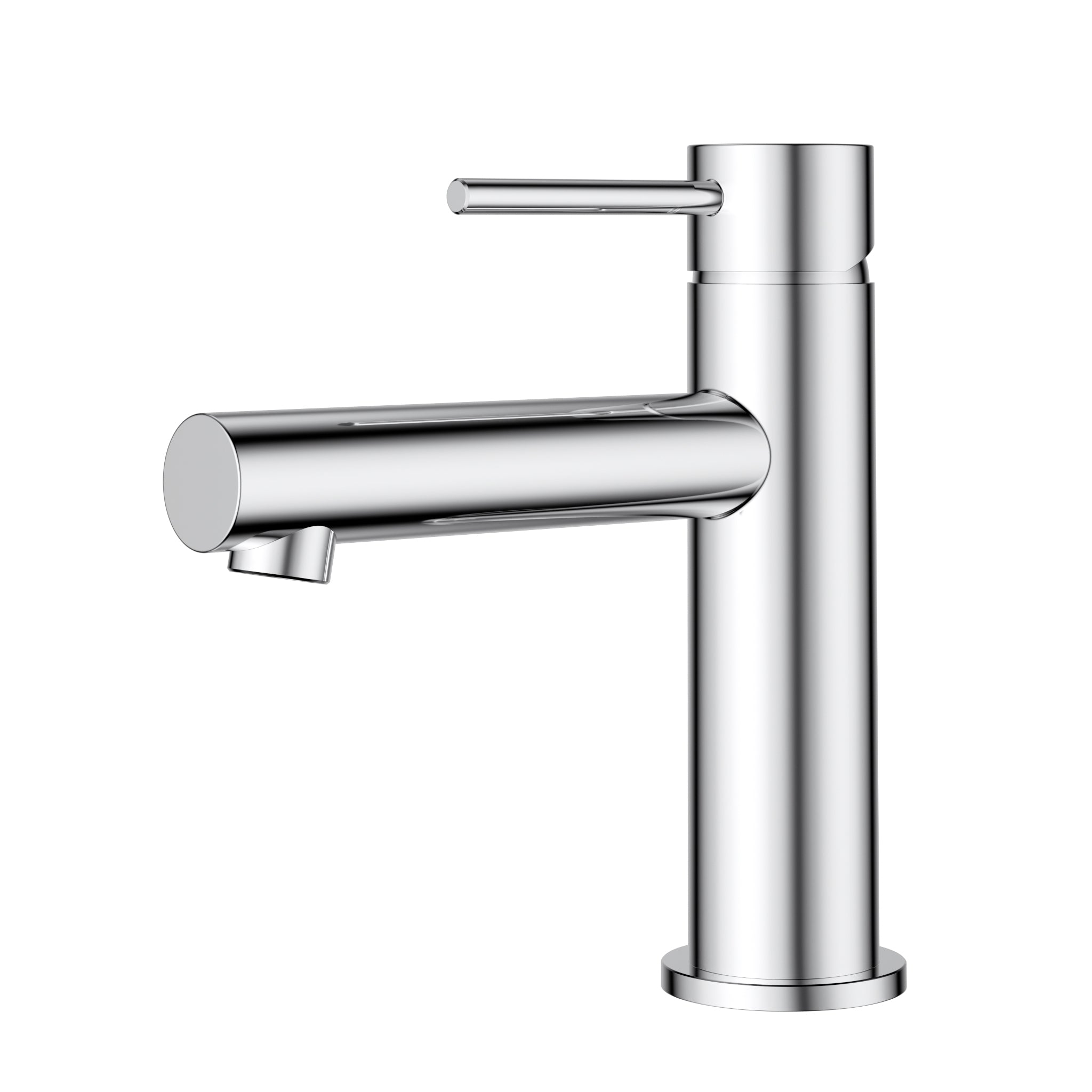 Otus Slimline SS Straight Spout Basin Mixer Chrome