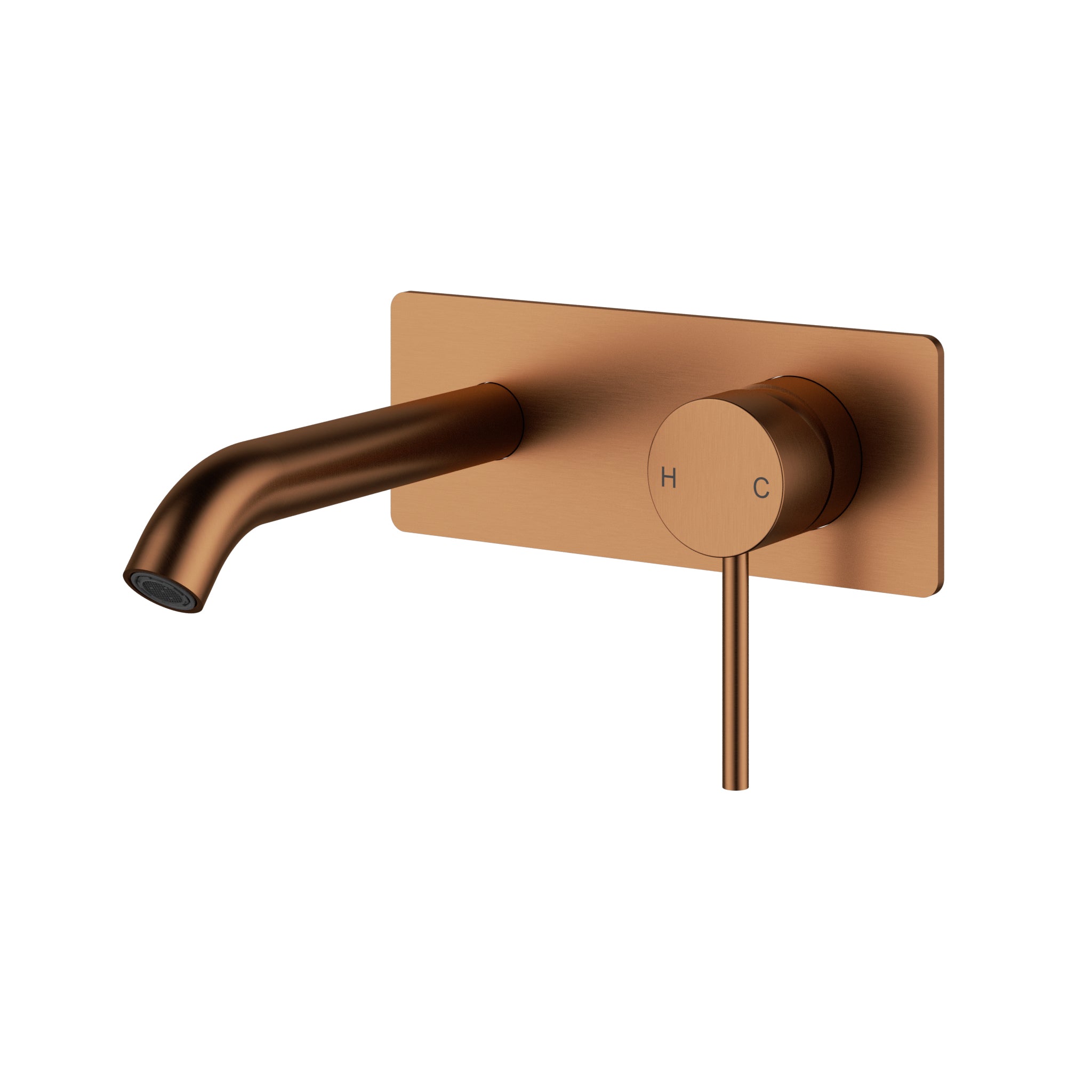 Otus Slimline Wall Basin/Bath Mixer Spout Trim Kit