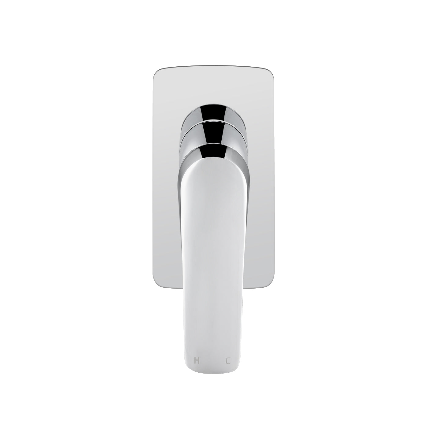 AU Series Square Chrome Wall Mixer