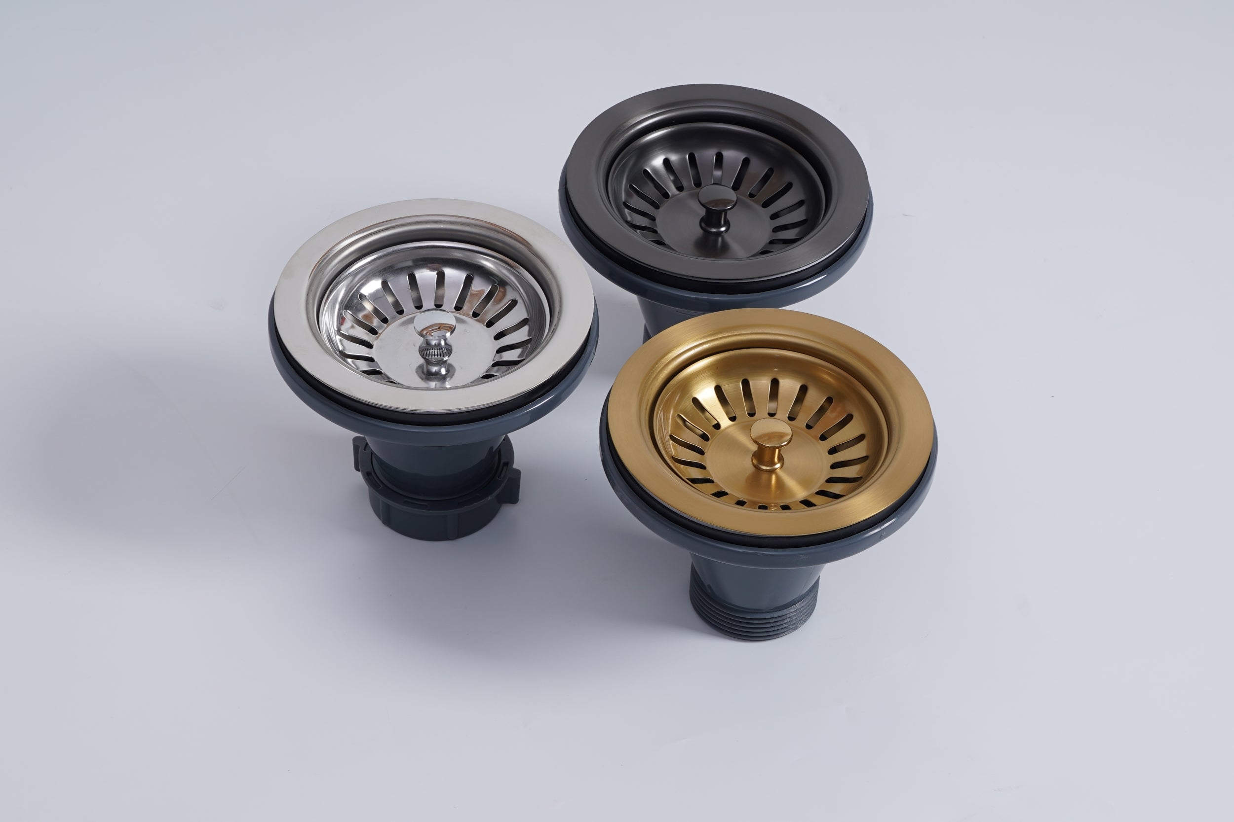 Chrome Basket Waste for Fireclay Sinks