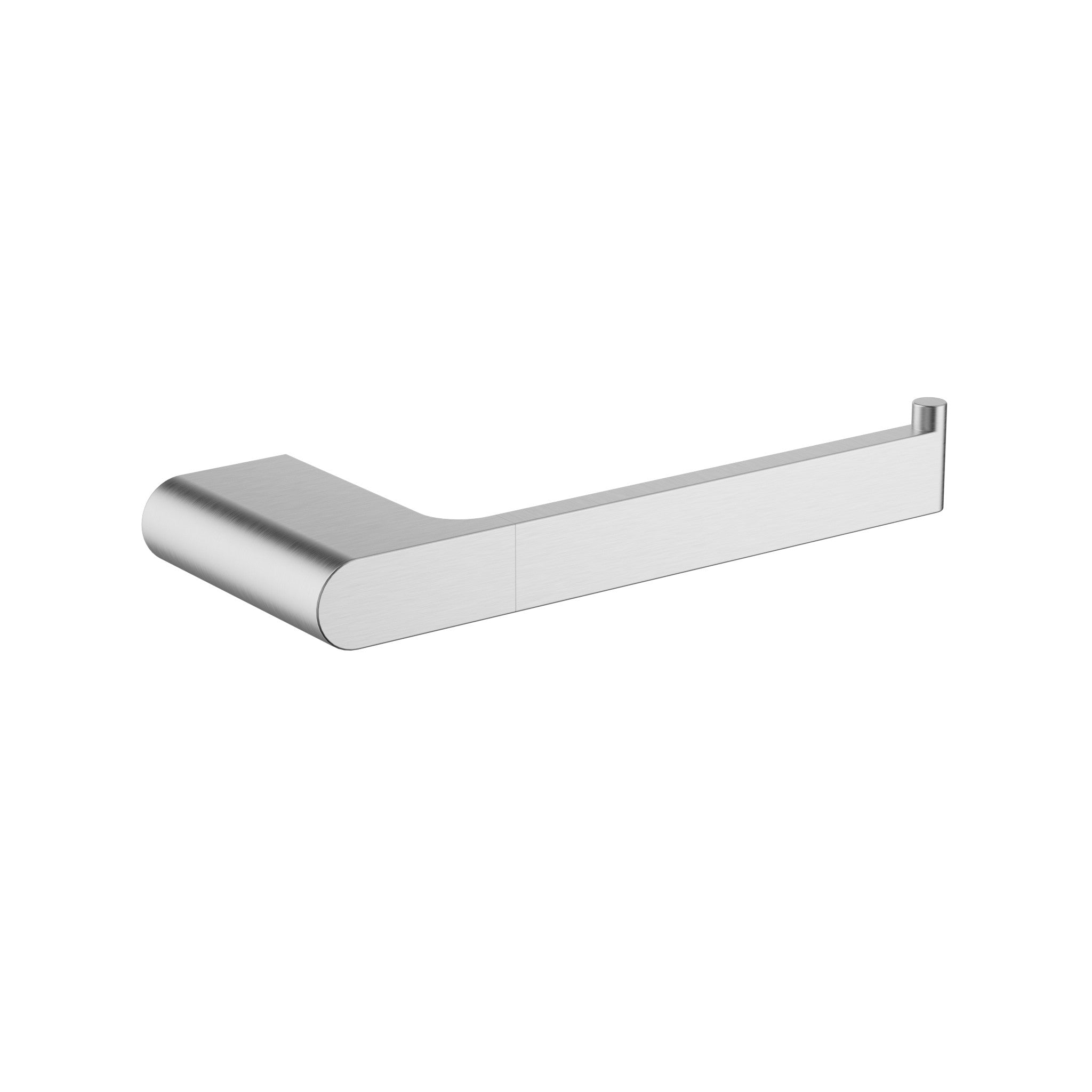Cora Round Cornered Rectangle Towel Bar - Brushed Nickel